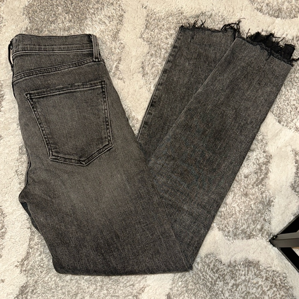 AGOLDE GREY STRETCH SKINNY JEANS SIZE 26